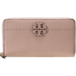 Portfele damskie: Tory Burch MCGRAW ZIP CONTINENTAL WALLET Portfel pink quartz