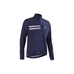 Kurtka przeciwdeszczowa na rower RC500. Czarne kurtki męskie TRIBAN, s, bez wzorów, z poliesteru, bez kaptura. Za 199,99 zł.