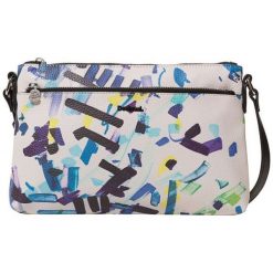 Desigual Torebka Bols Confetti Black Durban Negro 19SAXPET 2000. Czarne torebki klasyczne damskie Desigual, bez wzorów, z jeansu, bez dodatków. W wyprzedaży za 118,00 zł.