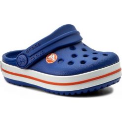 Klapki CROCS - Crocband Clog K 204537 Cerulean Blue. Niebieskie sandały chłopięce Crocs. W wyprzedaży za 129,00 zł.