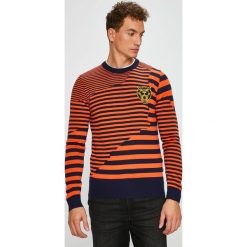 Diesel - Sweter. Swetry męskie Diesel, m, z wełny, z okrągłym kołnierzem. W wyprzedaży za 399,90 zł.