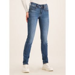 Jeansy Regular Fit G-Star Raw Midge Saddle D07145-8968-6028. Niebieskie jeansy damskie G-Star RAW, bez wzorów, z jeansu. W wyprzedaży za 309,00 zł.