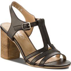 Sandały damskie: Sandały ANN MEX - 8639 01S Czarny