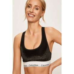 Calvin Klein Underwear - Biustonosz. Brązowe biustonosze sportowe damskie Calvin Klein Underwear, s, bez wzorów, z elastanu. W wyprzedaży za 119,90 zł.