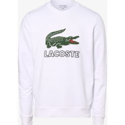 Lacoste - Męska bluza nierozpinana, biały. Białe bluzy męskie Lacoste, s, z haftami, klasyczne, bez kołnierzyka, bez rękawów, bez kaptura. Za 499,95 zł.