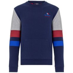 Jimmy Sanders Bluza Męska M Ciemnoniebieska. Niebieskie bluzy męskie Jimmy Sanders, m, bez wzorów, eleganckie, bez kołnierzyka, bez rękawów, bez kaptura. Za 139,00 zł.