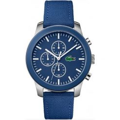 Lacoste 12.12 2010945. Niebieskie zegarki męskie marki Lacoste. W wyprzedaży za 686,00 zł.
