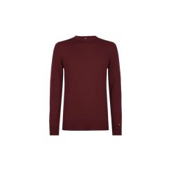 Swetry Tommy Hilfiger TT0TT03745 LUXURY WOOL. Czerwone swetry męskie TOMMY HILFIGER, xl, bez wzorów, bez kołnierzyka, bez kaptura. Za 335,03 zł.