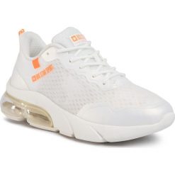 Sneakersy BIG STAR - FF274945 White. Białe półbuty damskie BIG STAR, na co dzień, bez wzorów, z tworzywa sztucznego, retro, bez obcasa, na płaskiej podeszwie, bez zapięcia. Za 239,00 zł.