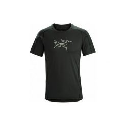 Koszulki do fitnessu męskie: ARCTERYX Koszulka męska PHASIC EVOLUTION CREW SS NE – rozmiar S – kolor grafitowy –