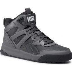 Sneakersy PUMA - Backcourt Mid 374139 04 Shadow/Ebony/Gray/Wht/Silver. Szare sneakersy męskie Puma, na co dzień, bez wzorów, ze skóry ekologicznej, eleganckie, bez zapięcia. Za 349,99 zł.