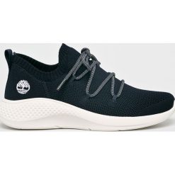 Timberland - Buty Flyroam Go. Niebieskie buty sportowe męskie Timberland, z materiału, bez zapięcia. W wyprzedaży za 339,90 zł.