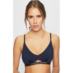 Tommy Hilfiger - Biustonosz kąpielowy. Czerwone stroje kąpielowe damskie TOMMY HILFIGER, xs, bez wzorów, z elastanu. W wyprzedaży za 199,90 zł.