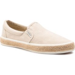 Espadryle GANT - Fresno 18678392 Dry Sand G22. Brązowe espadryle męskie GANT, bez wzorów, z tworzywa sztucznego. W wyprzedaży za 239,00 zł.