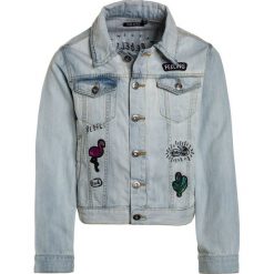 Blue Seven Kurtka jeansowa blau. Niebieskie kurtki dziewczęce przeciwdeszczowe Blue Seven, z bawełny. Za 169,00 zł.