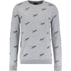 Swetry klasyczne męskie: YOURTURN Sweter mottled grey