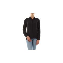 Koszule Kaos Collezioni LP1TZ050. Czarne koszule damskie Kaos Collezioni, bez wzorów, bez kołnierzyka, bez rękawów. Za 317,70 zł.