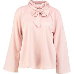 Tuniki damskie: Cortefiel BLOUSE WITH GATHERED COLLAR AND BACK TIE DETAIL Tunika rose