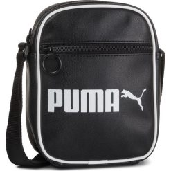 Saszetka PUMA - Campus Portable Retro 076641 01 Puma Black. Czarne saszetki damskie Puma, bez wzorów, ze skóry ekologicznej, młodzieżowe, bez dodatków. Za 99,99 zł.