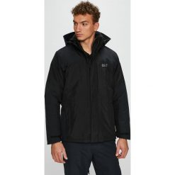 Jack Wolfskin - Kurtka Thorvald. Czarne kurtki męskie bomber Jack Wolfskin, l. W wyprzedaży za 1039,20 zł.