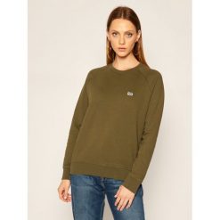 Bluza Lee Plain Crew Neck Sws L53RTXNX. Zielone bluzy damskie Lee, s, bez wzorów, bez rękawów, bez kaptura. Za 239,00 zł.