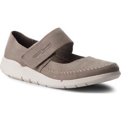 Półbuty CAMEL ACTIVE - Cloud 864.71.03 Ash. Szare półbuty damskie marki Camel Active, bez wzorów, ze skóry, bez obcasa, na płaskiej podeszwie, bez zapięcia. W wyprzedaży za 269,00 zł.