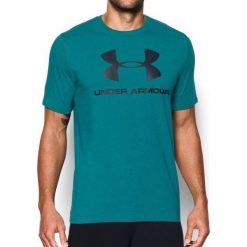 Under Armour Koszulka męska Sportstyle Logo r. XXL (1257615-158). Zielone koszulki sportowe męskie Under Armour, m. Za 105,85 zł.