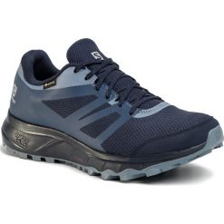 Buty SALOMON - Trailster 2 Gtx W GORE-TEX 409638 25 W0 Navy Blazer/Sargasso Sea/Flint Stone. Niebieskie buty sportowe damskie Salomon, z materiału, sportowe, do biegania. Za 439,00 zł.
