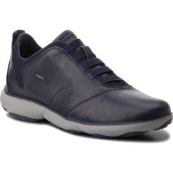 Półbuty GEOX - U Nebula B U52D7B 0001J C4002 Navy. Niebieskie półbuty skórzane męskie Geox. W wyprzedaży za 419,00 zł.