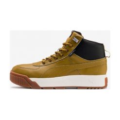 Puma Tarrenz Puretex Tenisówki Zielony Brązowy. Pomarańczowe trampki męskie Puma, bez wzorów, z materiału, bez zapięcia. Za 395,95 zł.