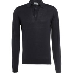 John Smedley BRADWELL Sweter flannel grey. Szare swetry klasyczne męskie marki John Smedley, m, z bawełny. W wyprzedaży za 450,45 zł.