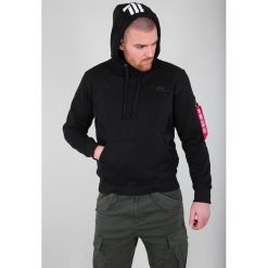 Bluza Alpha Industries 178318-03 - czarny. Czarne bluzy męskie Alpha Industries, m, bez wzorów, bez kołnierzyka, bez rękawów, bez kaptura. Za 247,99 zł.