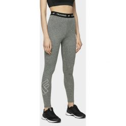 Legginsy treningowe damskie. Legginsy damskie xxl, bez wzorów, z włókna. Za 99,99 zł.