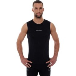 Koszulki sportowe męskie: Brubeck Koszulka męska 3D Run PRO z długim rękawem czerwona r. S (LS13000)