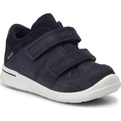 Sneakersy ECCO - First GORE-TEX 75429151142 Night Sky/Night Sky/Night Sky. Niebieskie trampki chłopięce ecco, na rzepy. W wyprzedaży za 259,00 zł.
