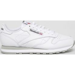 Reebok Classic - Buty Classic Leather. Białe sneakersy męskie Reebok Classic, ze skóry, bez zapięcia, reebok classic. Za 329,90 zł.