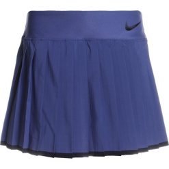 Nike Performance GIRLS VICTORY SKIRT Spódnica sportowa blue recall/black. Niebieskie spódniczki dziewczęce Nike Performance, z elastanu, sportowe, sportowe. Za 139,00 zł.