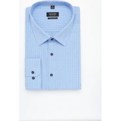 Koszula coviva 2922 długi rękaw regular fit niebieski. Niebieskie koszule męskie Recman, m. Za 159,00 zł.