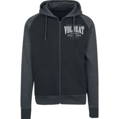 Volbeat Louder And Faster Bluza z kapturem rozpinana czarny/odcienie szarego. Szare bluzy męskie marki Volbeat, l, bez wzorów, z kapturem, bez rękawów, z kapturem. Za 199,90 zł.