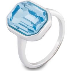 Pierścionek z kryształem Swarovskiego® bonprix srebrny kolor rodowany. Szare pierścionki damskie marki bonprix, srebrne. Za 37,99 zł.
