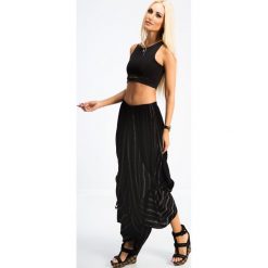 Czarna Spódniczka Maxi 21139. Czarne spódniczki damskie Fasardi, s, bez wzorów, maxi. Za 79,00 zł.