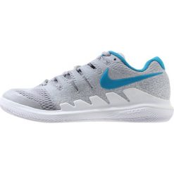 Buty sportowe damskie: Nike Performance AIR ZOOM VAPOR X HC Obuwie do tenisa Outdoor wolf grey/hot lava/white/blue