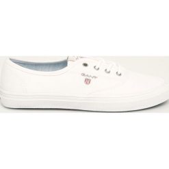 Gant - Tenisówki Preptown. Białe trampki i tenisówki damskie GANT, bez wzorów, z gumy, bez zapięcia. Za 269,90 zł.