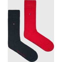 Tommy Hilfiger - Skarpety (2-pack). Czarne skarpetki męskie marki TOMMY HILFIGER, z bawełny. Za 54,90 zł.