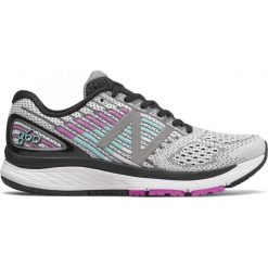 Buty New Balance 860v9 W Srebrno-Szary. Szare buty sportowe damskie New Balance, bez wzorów, do biegania. Za 539,99 zł.