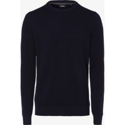 IZOD - Sweter męski, niebieski. Niebieskie swetry męskie IZOD, m, bez wzorów, z bawełny, bez kołnierzyka, bez kaptura. Za 229,95 zł.