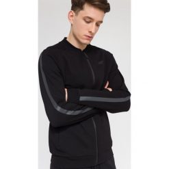 Bluzy męskie: Bluza męska BLM208 – głęboka czerń