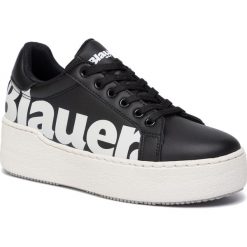 Sneakersy BLAUER - 9FMADELINE03/LEA Black. Czarne półbuty damskie Blauer, ze skóry. W wyprzedaży za 339,00 zł.