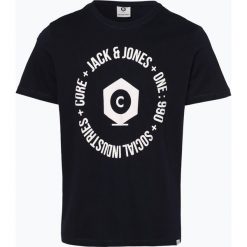 Jack & Jones - T-shirt męski, niebieski. Niebieskie t-shirty męskie Jack & Jones, s, bez wzorów, z dżerseju, bez kołnierzyka. Za 59,95 zł.