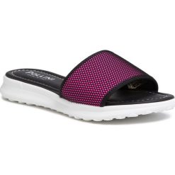 Klapki POLLINI - SA28132G0ARB0604 Fluo Fuxia. Różowe klapki damskie Pollini, bez wzorów, ze skóry, bez obcasa. W wyprzedaży za 319,00 zł.